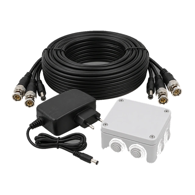 CCTV cables and power accessories